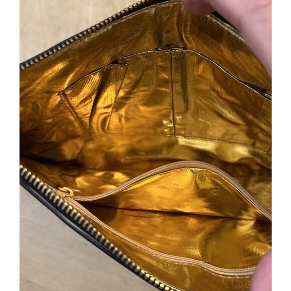 Y2K Christian Siriano Purse Makeup Bag Payless I Love Shoes Clutch 80s 90s Style - Picture 3 of 8